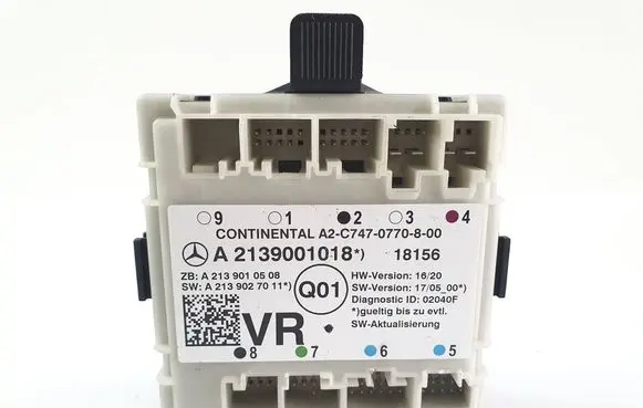 Mercedes-Benz E W213 Door control unit/module A2139001018 A2139010508 A2139027011