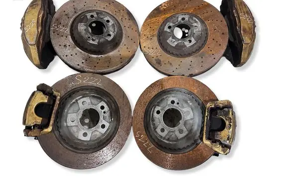 Mercedes-Benz S W222 Brake discs and calipers set