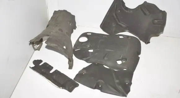 Heat shield in engine bay
