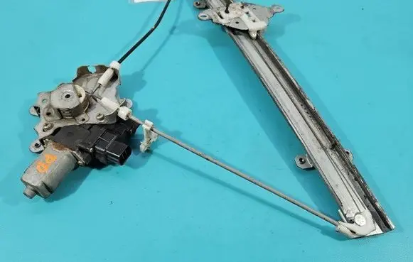Front door window regulator with motor
