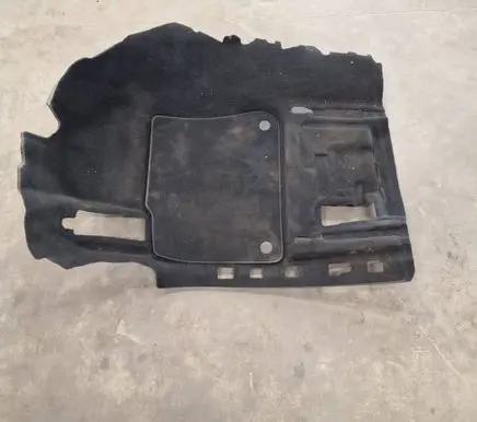 Volkswagen Touareg III Front floor carpet liner 761863103D
