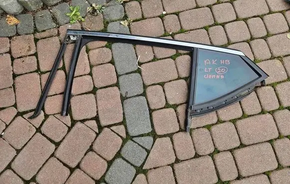 Opel Astra K Rear door glass trim molding 565740102