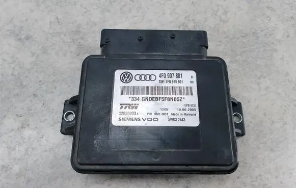 Audi A6 S6 C6 4F Hand brake control module 4F09078014F0910810