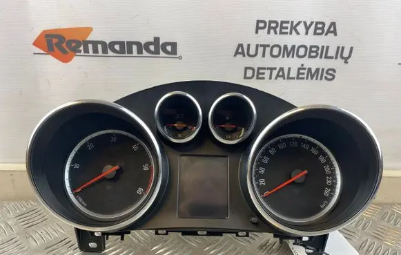 Opel Zafira C Speedometer (instrument cluster) 769317420U 769166750U