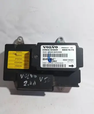 Volvo V50 Airbag control unit/module 8697679 00001393B1 004070100338