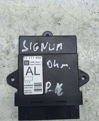 Opel Signum Door central lock control unit/module 13111456