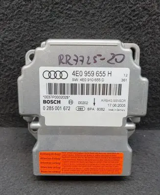 Audi A8 S8 D3 4E Airbag control unit/module 4E0959655H 4E0910655D 0285001672
