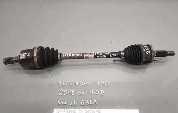 Hyundai i10 Front driveshaft 49500B9000