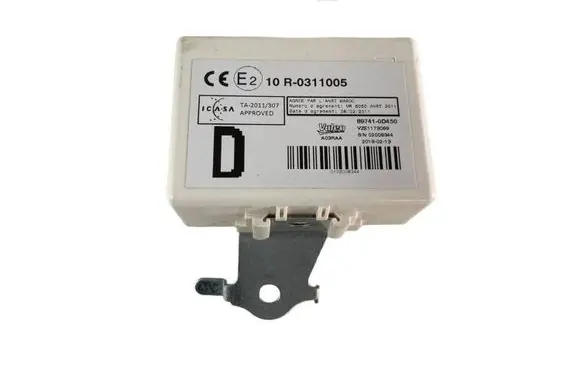 Toyota Yaris Door central lock control unit/module 897410D450 10R031105