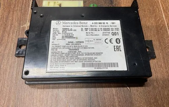 Mercedes-Benz E W213 Bluetooth control unit module A2229005315