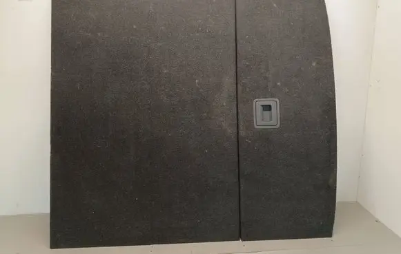 Volkswagen PASSAT B7 Trunk/boot floor carpet liner 3C9863463