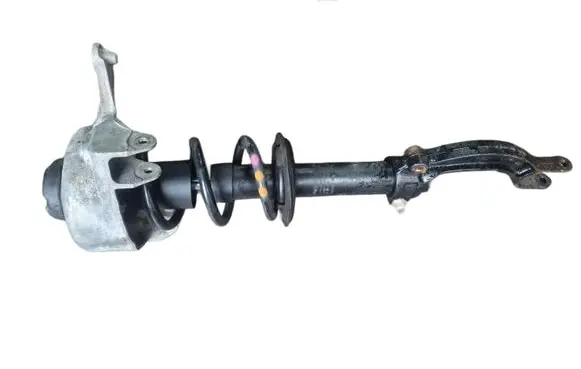 Front shock absorber with coil spring
