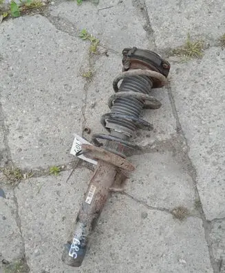 Volkswagen Golf IV Front shock absorber with coil spring 3C0413031AL 27L7A2