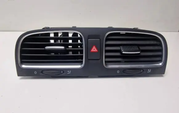 Volkswagen Golf VI Dash center air vent grill 5K0815736D