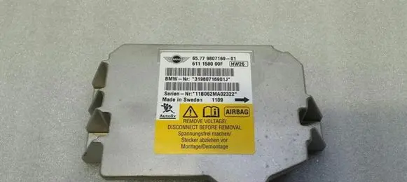Mini Cooper Countryman R60 Airbag control unit/module 9807169