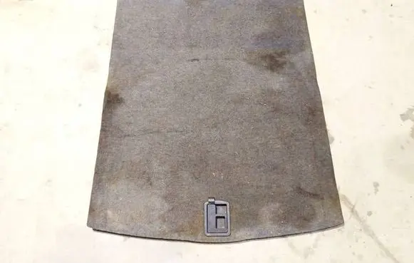 Audi A4 S4 B6 8E 8H Trunk/boot mat liner 