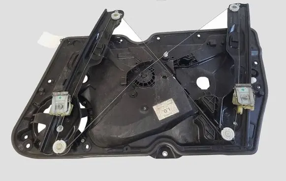 Volkswagen Golf VI Front window lifting mechanism without motor 5K0837755
