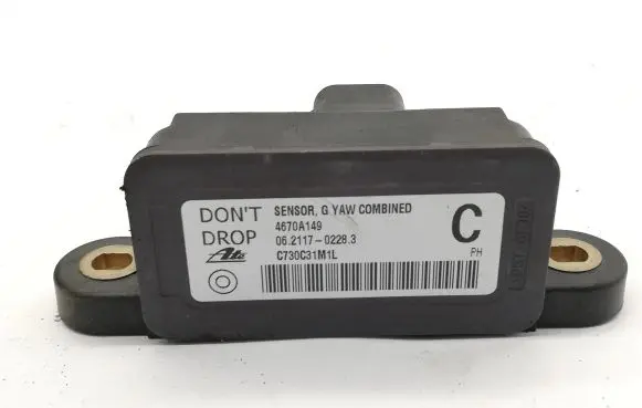 Mitsubishi ASX ESP acceleration yaw rate sensor 4670A149