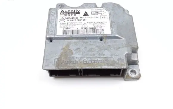 Citroen C4 I Airbag control unit/module 603726100 9653493780