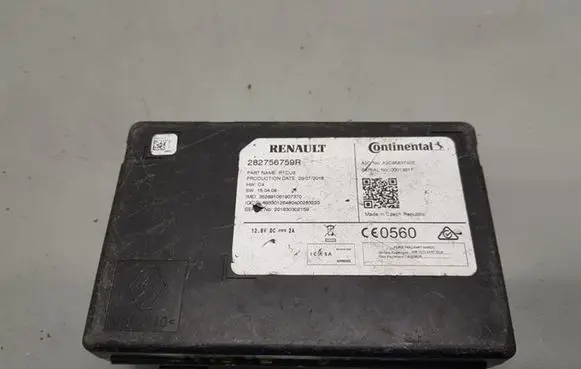 Renault Scenic IV - Grand scenic IV GPS navigation control unit/module 282756759R