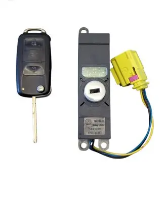 Volkswagen Touareg I Ignition lock 3D0959753P 7L6919211