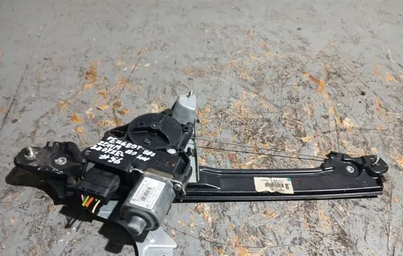 Peugeot 508 Rear door window regulator with motor 9688808380