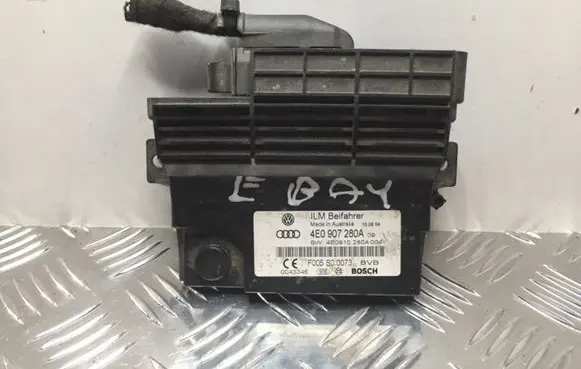 Audi A8 S8 D3 4E Voltage converter/converter module 4E0907280A 4E0910280A 0043346