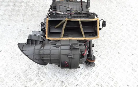 Interior heater climate box assembly