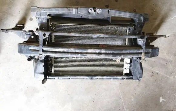 Skoda Octavia Mk2 (1Z) Radiator support slam panel 1k0959455fb 1k0121205 1k0121251dd