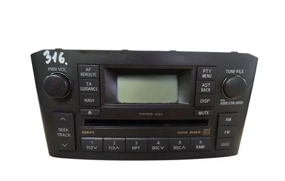Toyota Avensis T250 Radio/CD/DVD/GPS head unit 86120-05110