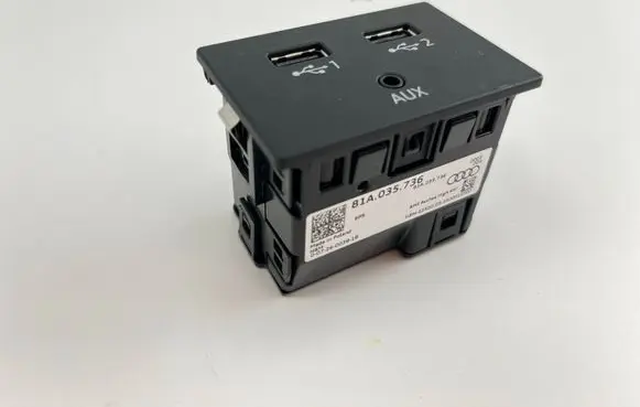 Audi A3 S3 8V USB socket connector 81A035736 00726003818