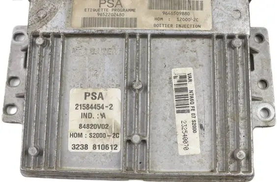 Citroen Xsara Engine control unit/module 9652202480 9646509880
