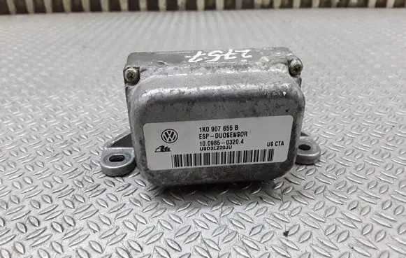Volkswagen Golf V ESP acceleration yaw rate sensor 1K0907655B