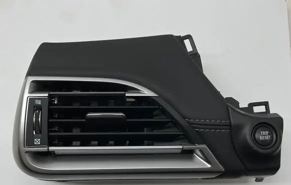 Dashboard side air vent grill/cover trim