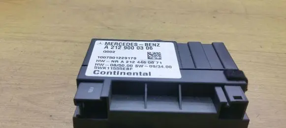 Mercedes-Benz C W204 Fuel injection pump control unit/module A2129000306