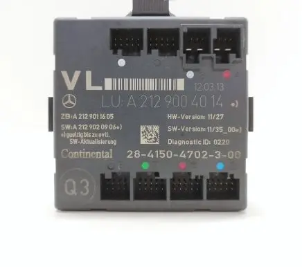 Mercedes-Benz C W204 Door control unit/module A2129004014 A2129011605 A2129020906