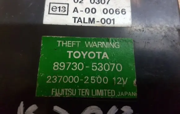 Lexus IS 200-300 Alarm control unit/module 8973053070 2370002500