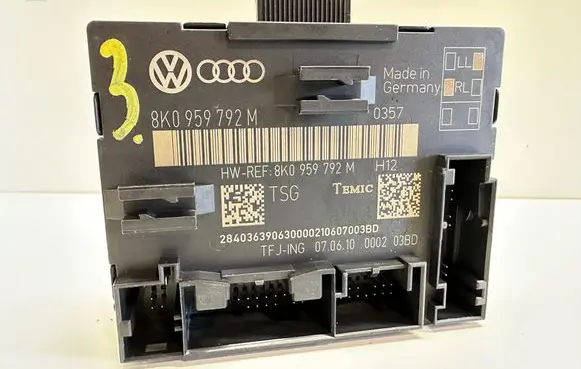 Audi A4 S4 B8 8K Door control unit/module 8K0959792M