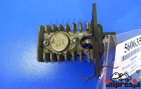 Hyundai XG Heater blower motor/fan resistor IMPRK560635