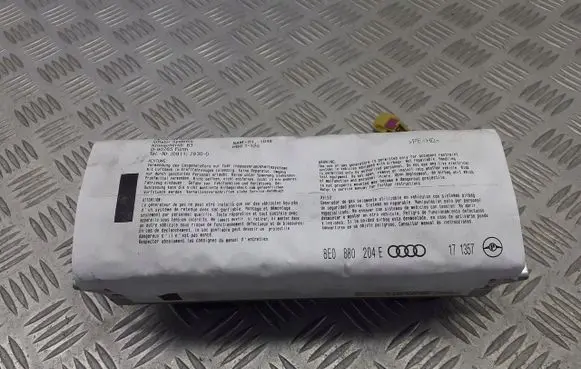 Audi A4 S4 B6 8E 8H Passenger airbag 8E0880204E