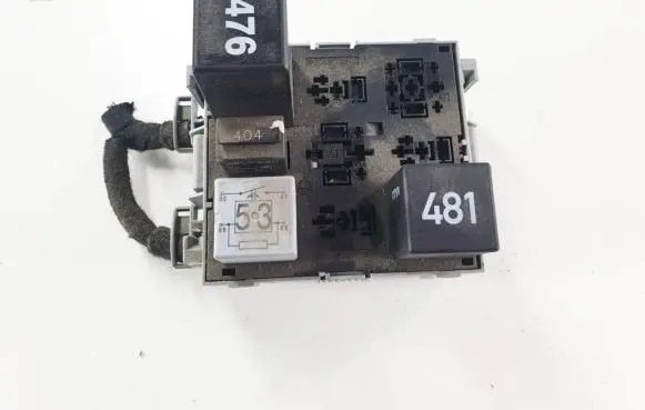Volkswagen Touareg I Fuse box set