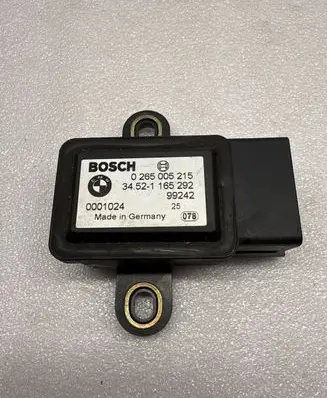 BMW 5 E39 ESP acceleration yaw rate sensor 1165292 0265005215