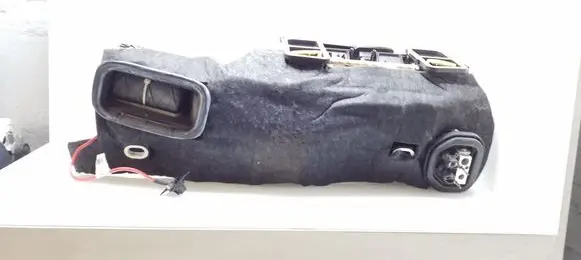 Interior heater climate box assembly