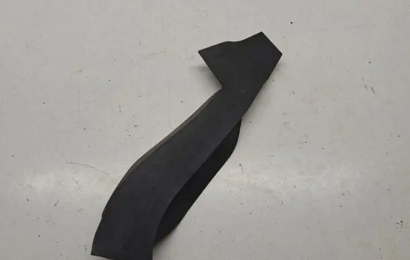 Engine bonnet/hood lock trim molding