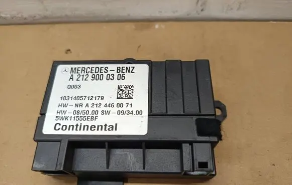 Mercedes-Benz E W212 Fuel injection pump control unit/module A2129000306 A2124460071 5WK11555EBF