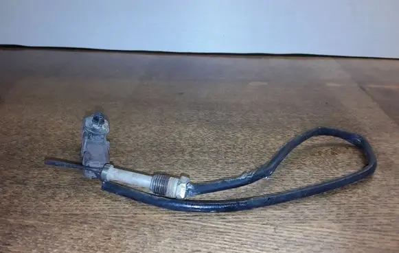 Peugeot 407 Exhaust gas temperature sensor P9638231780