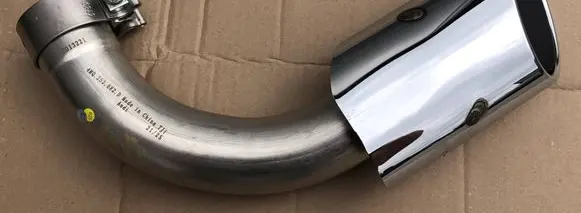 Audi Q8 Rear muffler/silencer tail pipe 4MQ253682D