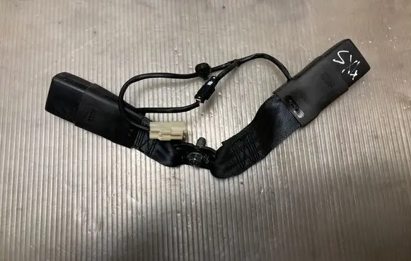 Middle seatbelt buckle (rear)