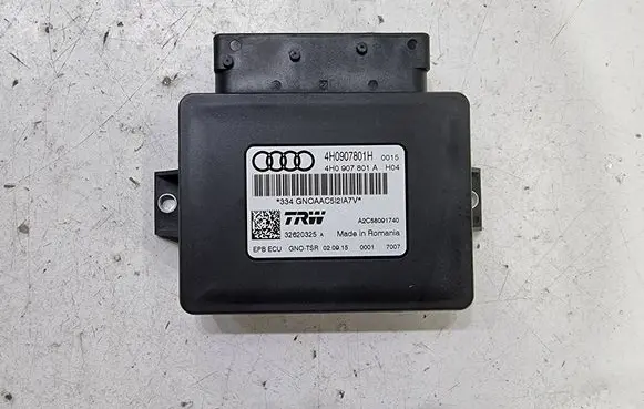 Audi A6 S6 C7 4G Hand brake control module 4H0907801H 32620325A 4H0907801A