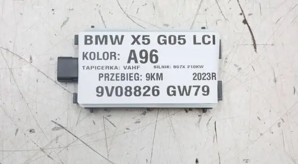 BMW X5 G05 Other control units/modules 5B31AF3MWGK270526 5B31AF3